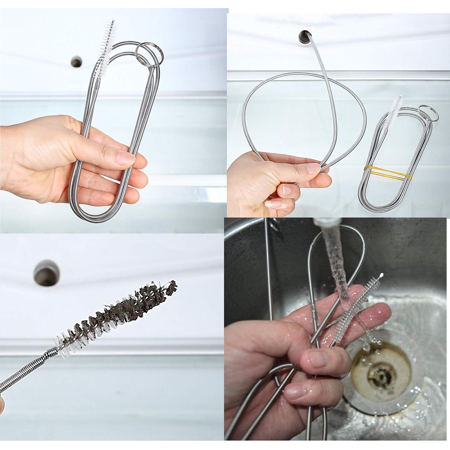 Flexible Pipe Cleaning Brush 2 Pack: image 3