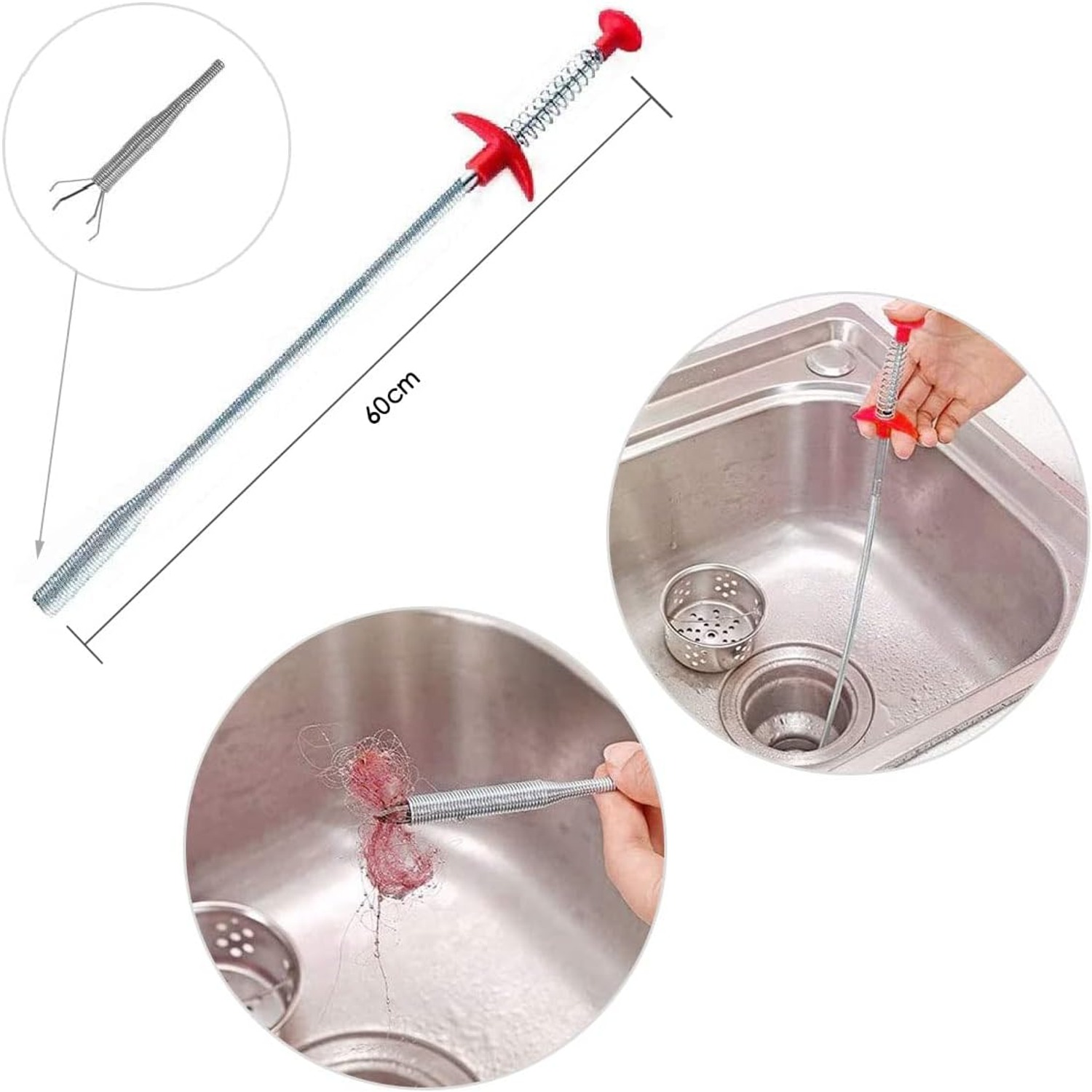 6 in 1 Sink Snake Kit