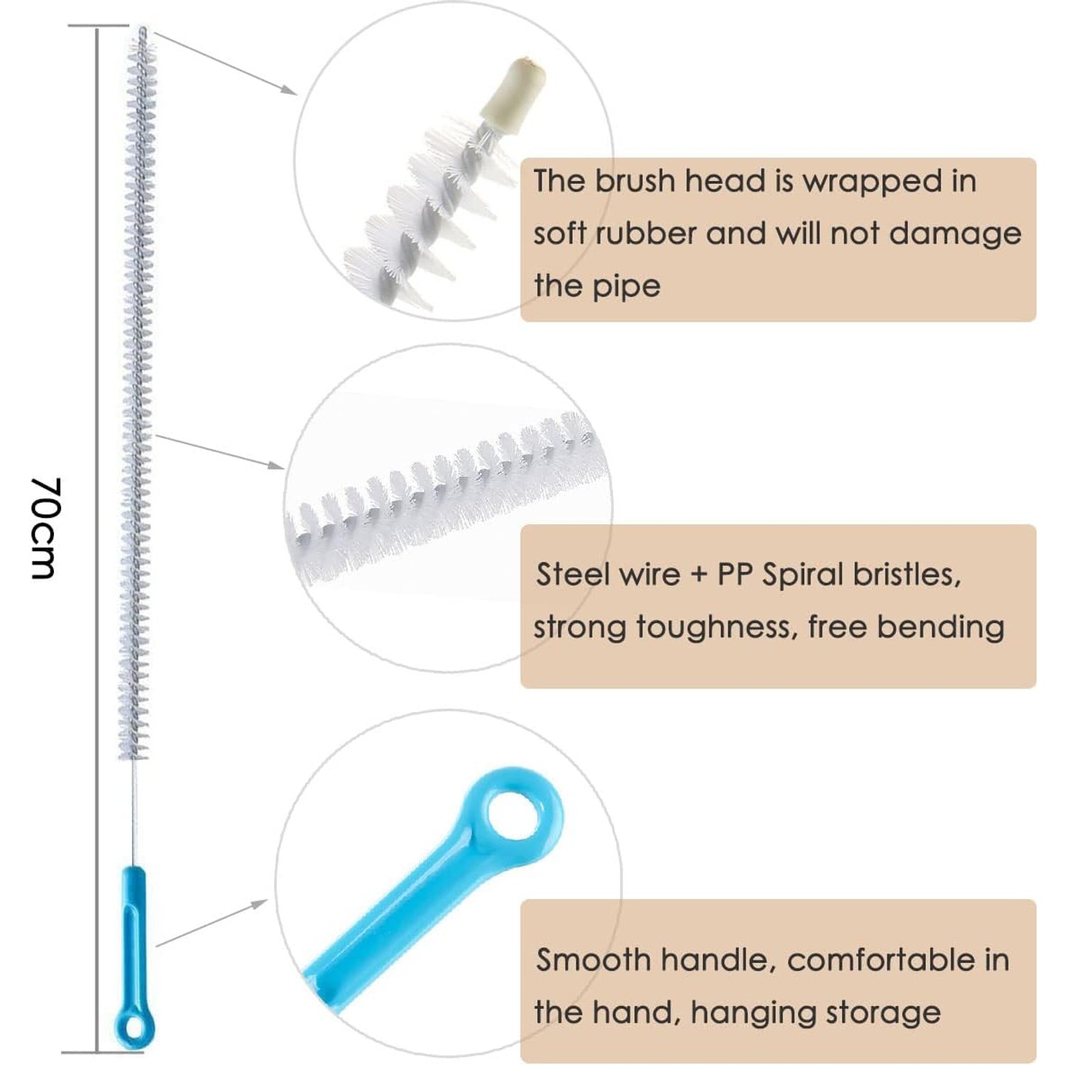 6 in 1 Sink Snake Kit