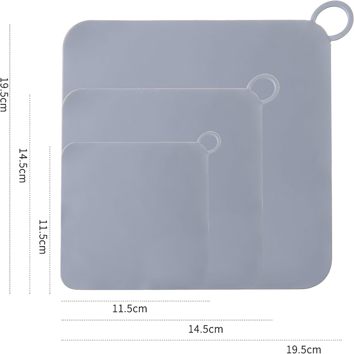 Silicone Floor Drain Cover 20cm, 2 Pack