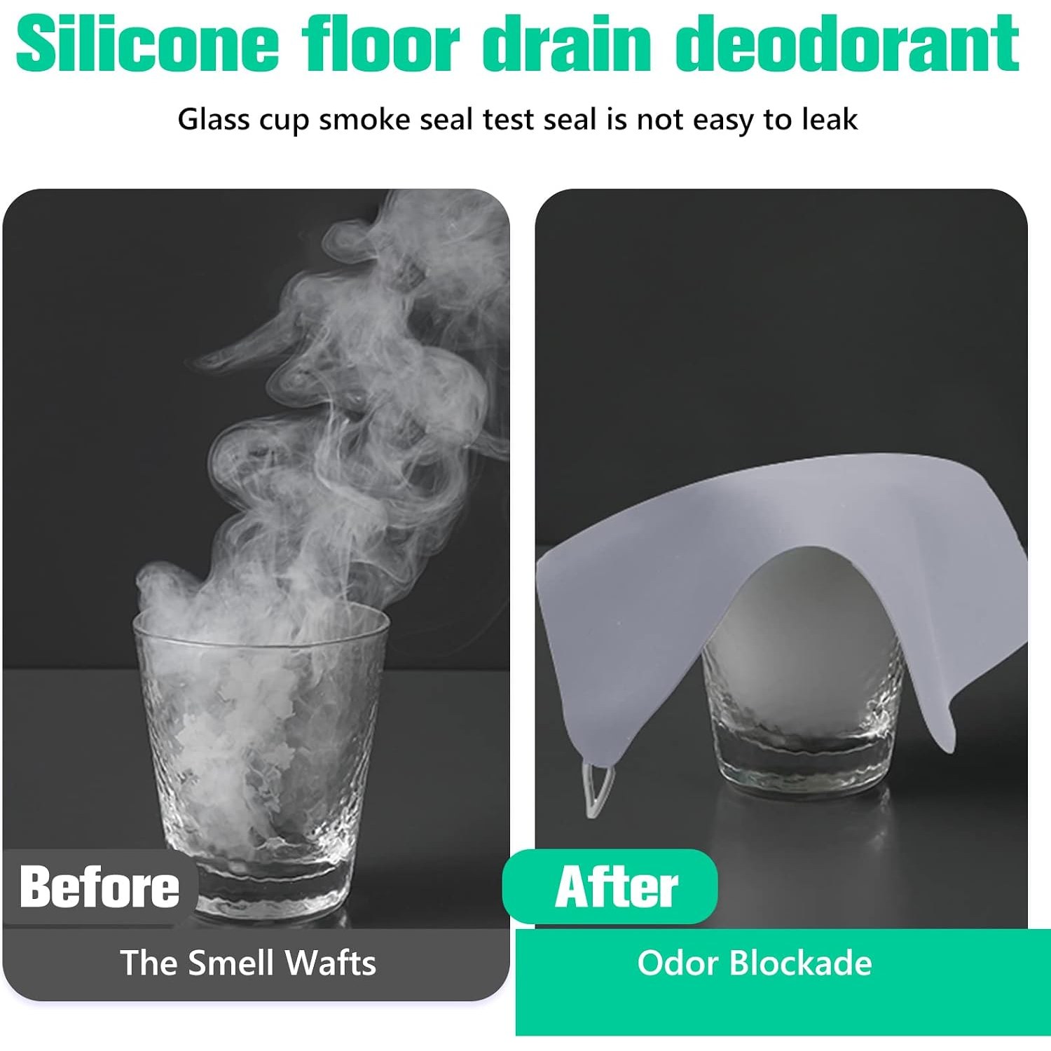 Silicone Floor Drain Plug 2 Pack: image 5