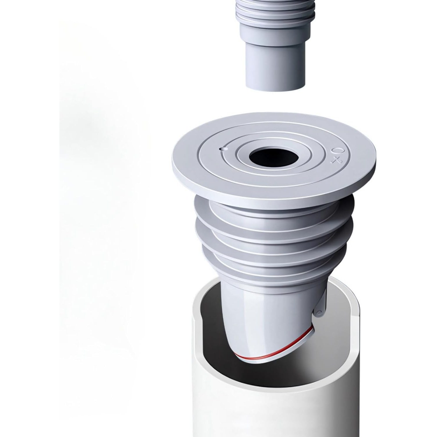 Washing Machine Drain Hose Seal with Anti-Odour Floor Drain Plug