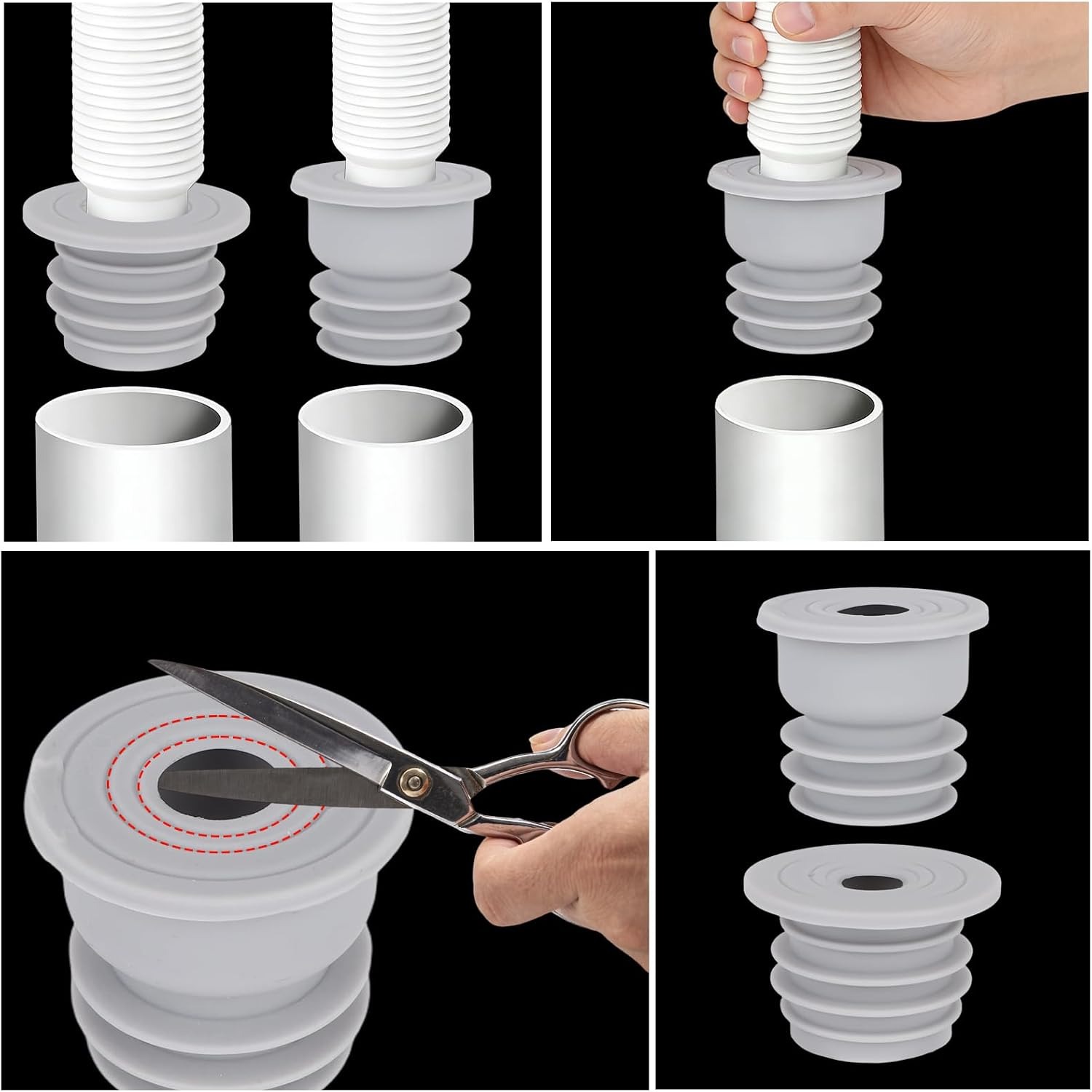 Washing Machine Drain Seal 3 Pack: image 4