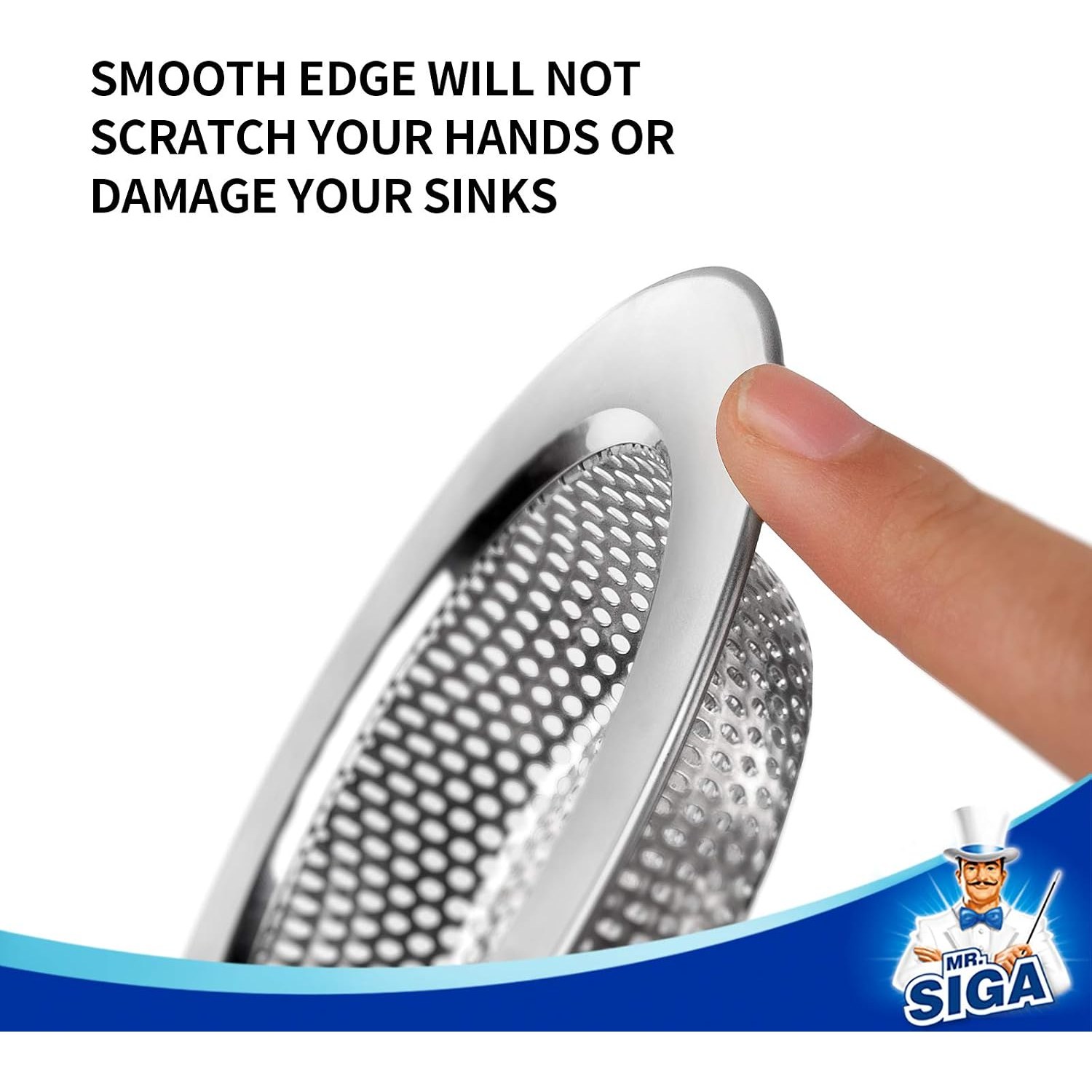 Stainless Steel Sink Strainer 3 Pack