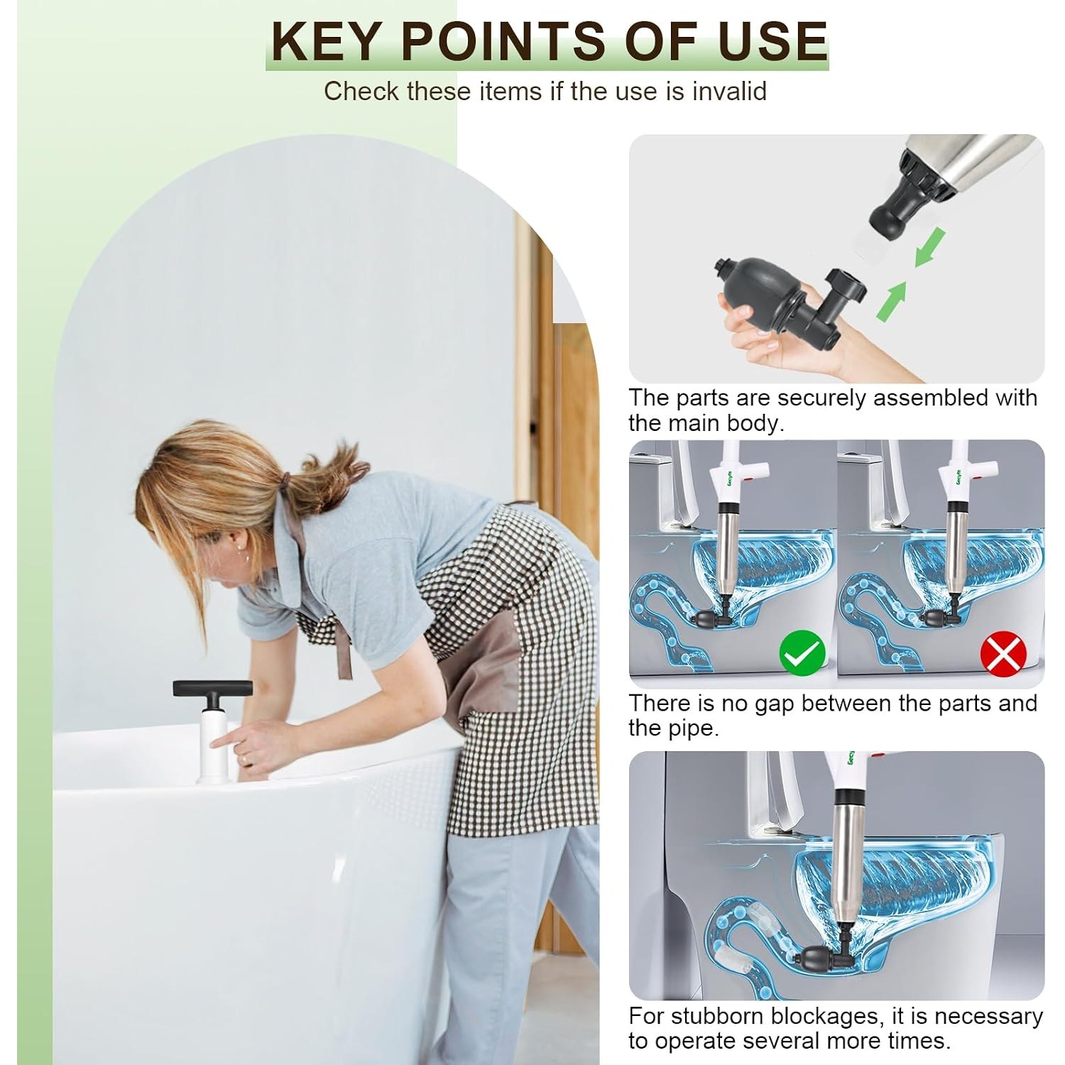Air Pressure Drain Plunger: image 5