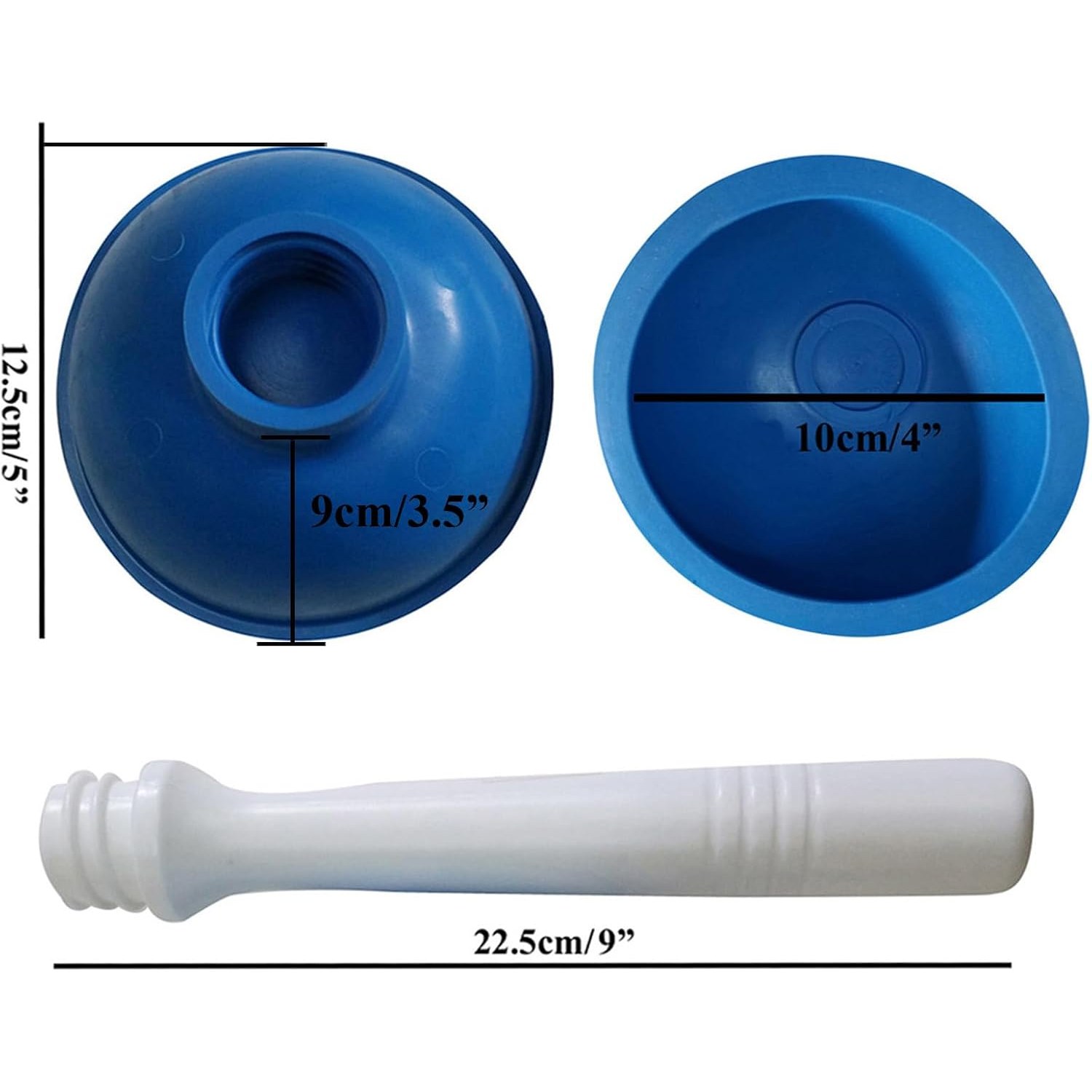 Mini Sink Plunger with Short Handle
