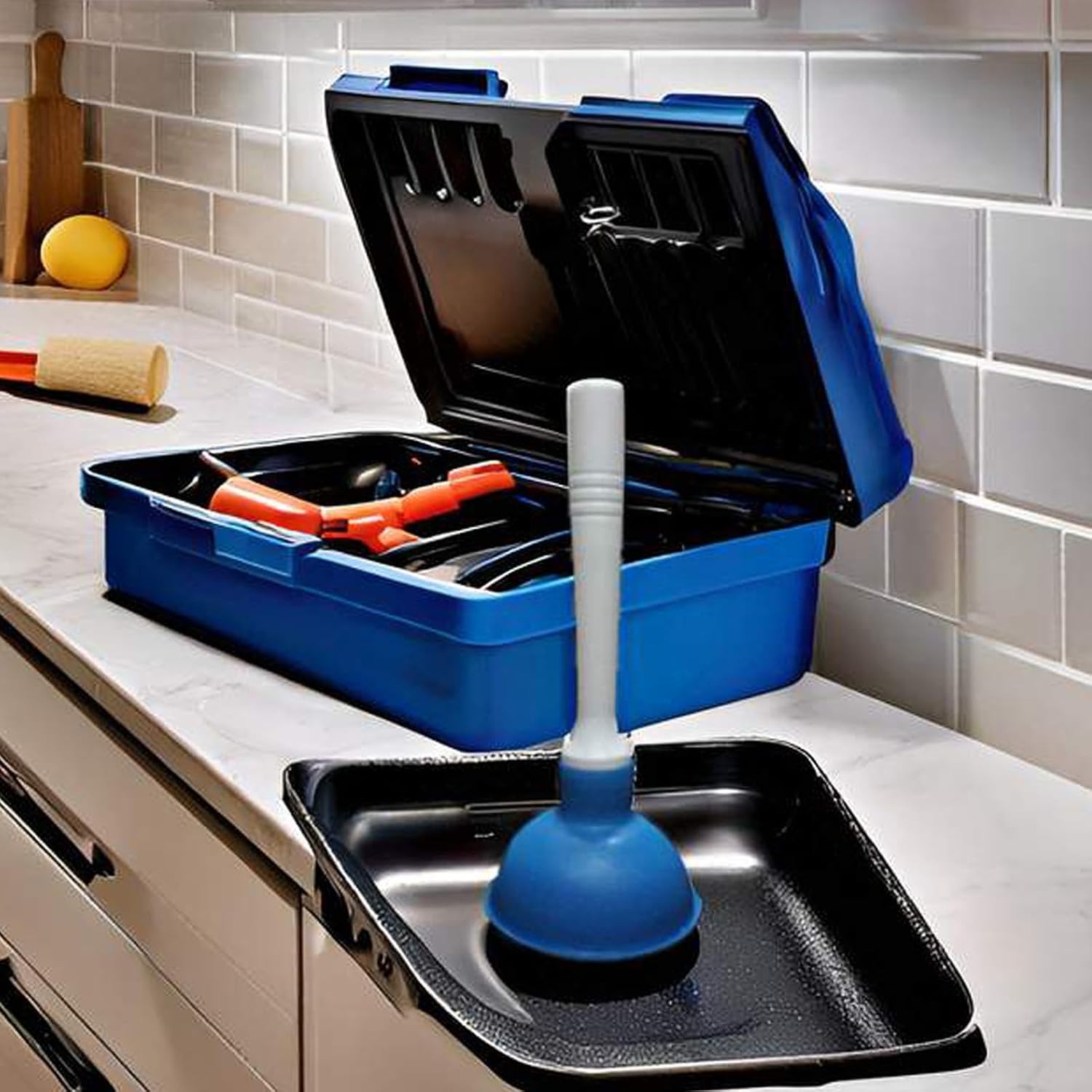 Mini Sink Plunger with Short Handle