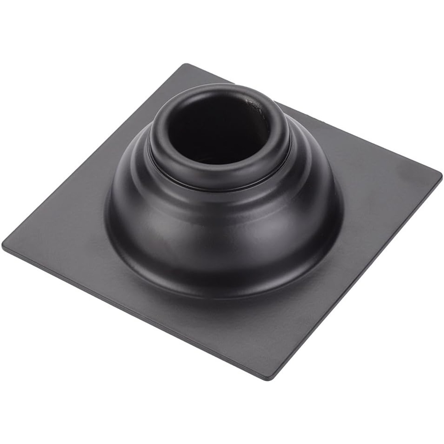 Black Square Floor Drain with Gravity Seal: image 8