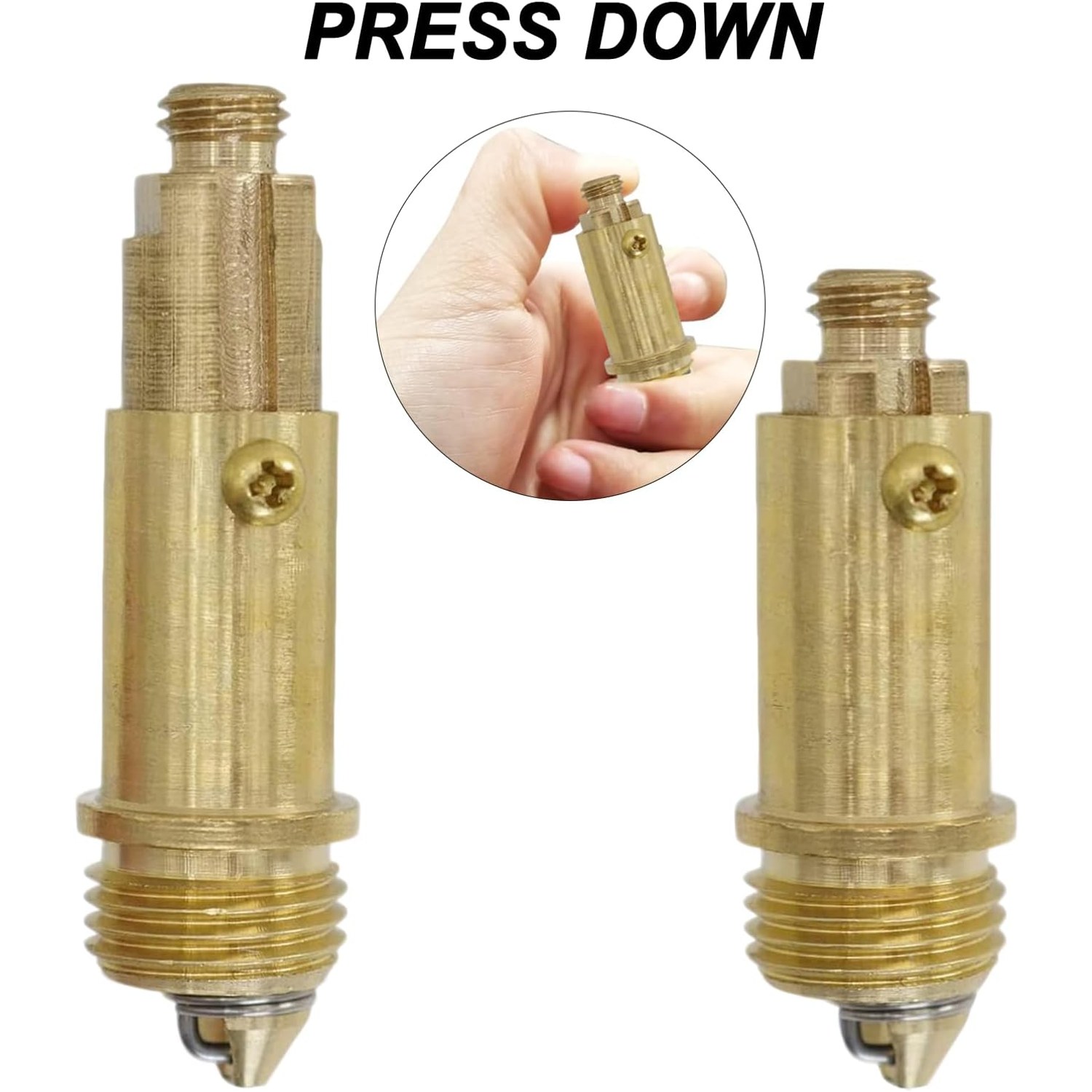 Click Clack Basin Plug Replacement Bolt 2 Pack