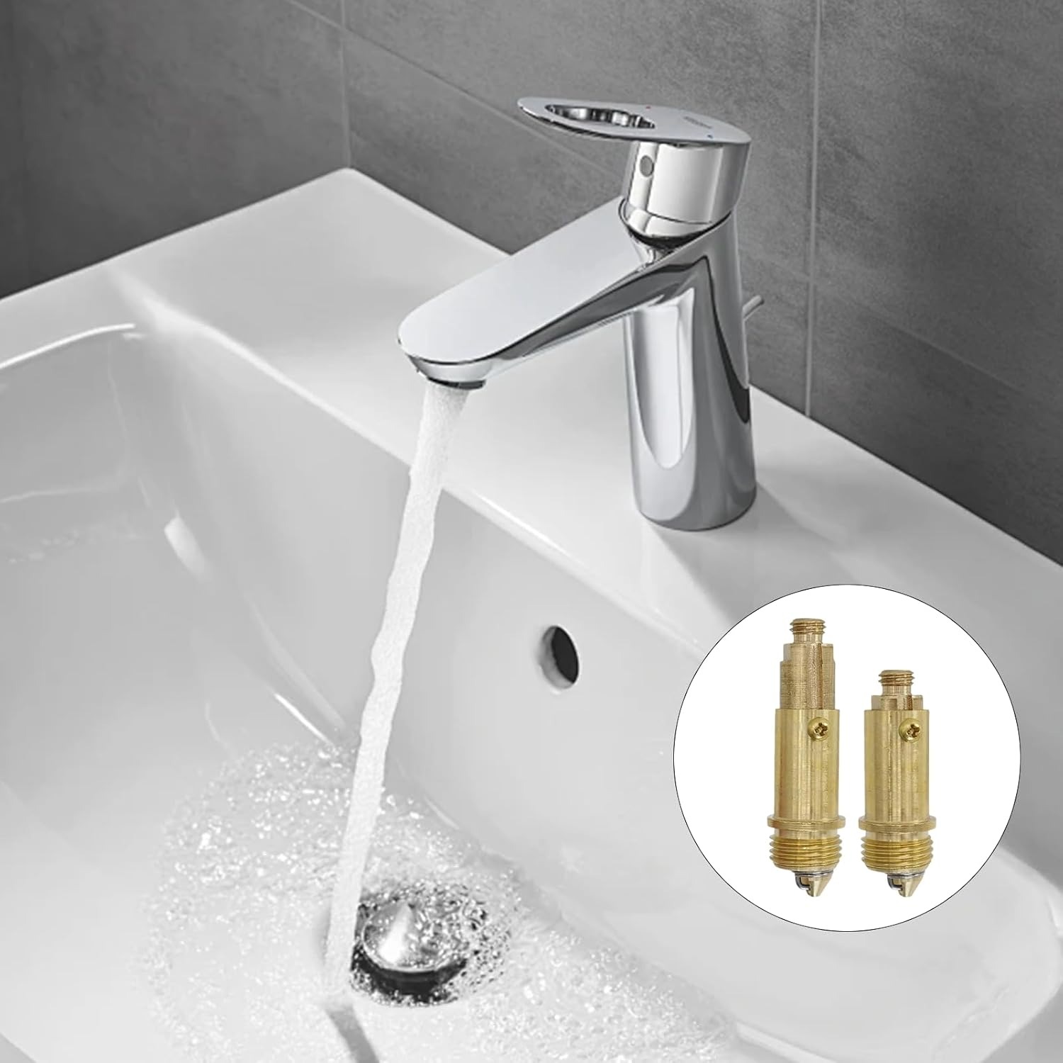 Click Clack Basin Plug Replacement Bolt 2 Pack
